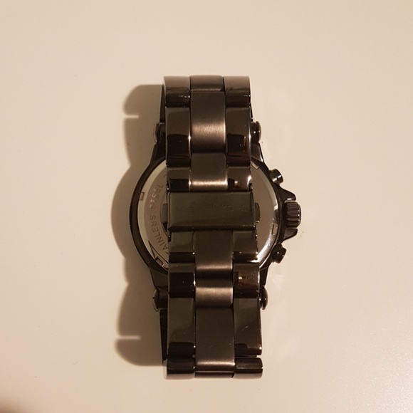 Michael Kors Dylan Crystal Gunmetal watch MK5579 - Picture 5 of 5